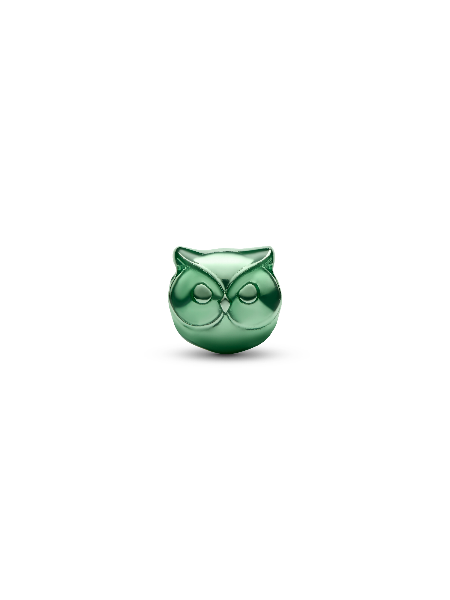 Green Owl Mini Charm