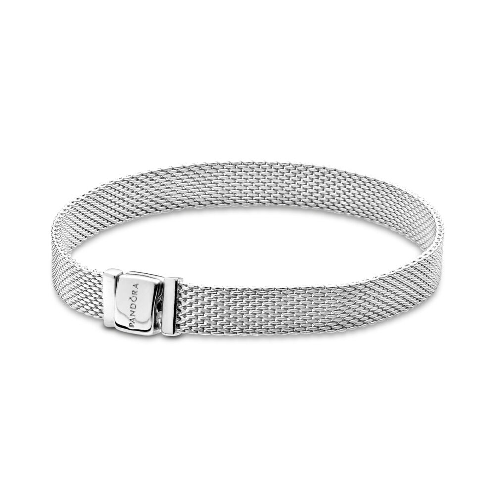 Joma Jewellery Facetted A Little - Best Friend - Silver - 17.5cm stretch  3187