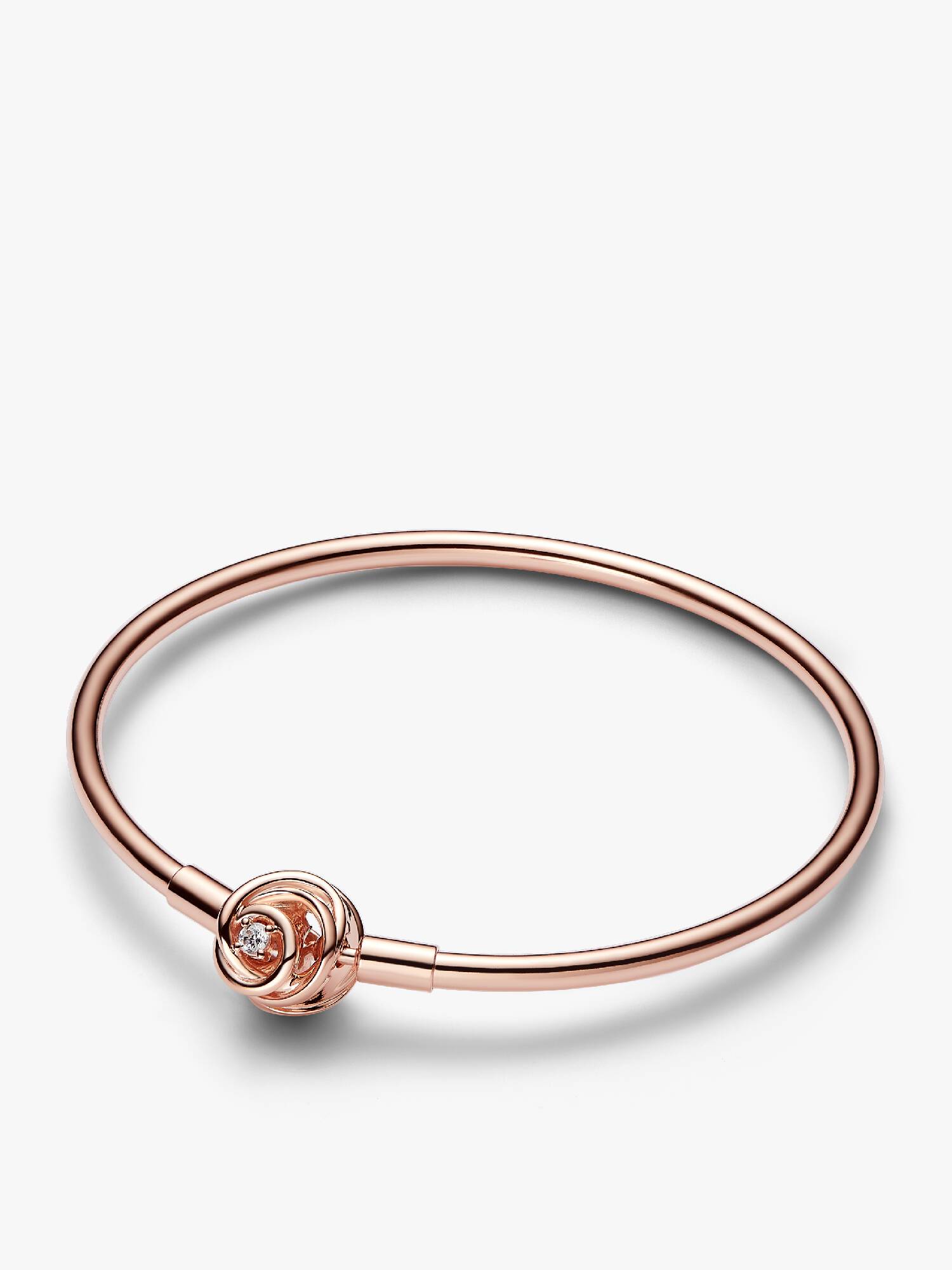 FINAL SALE - Pandora Moments Encircled Clasp Bangle