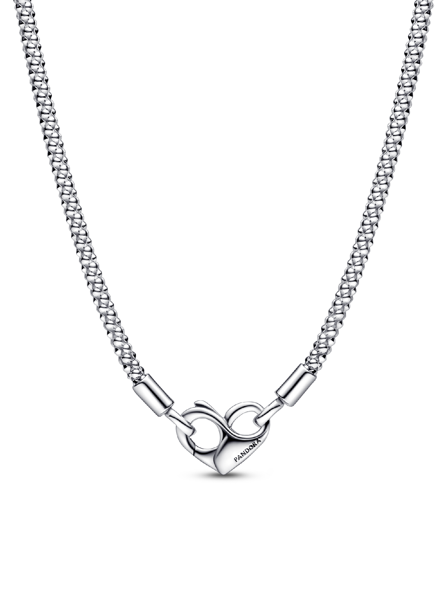 Женская цепочка Pandora Moments Studded Chain, Sterling silver, цвет: Серебро