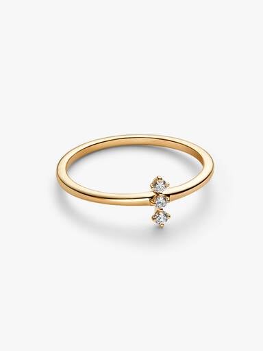 Pandora Era Lab-Grown Diamond Trio Ring