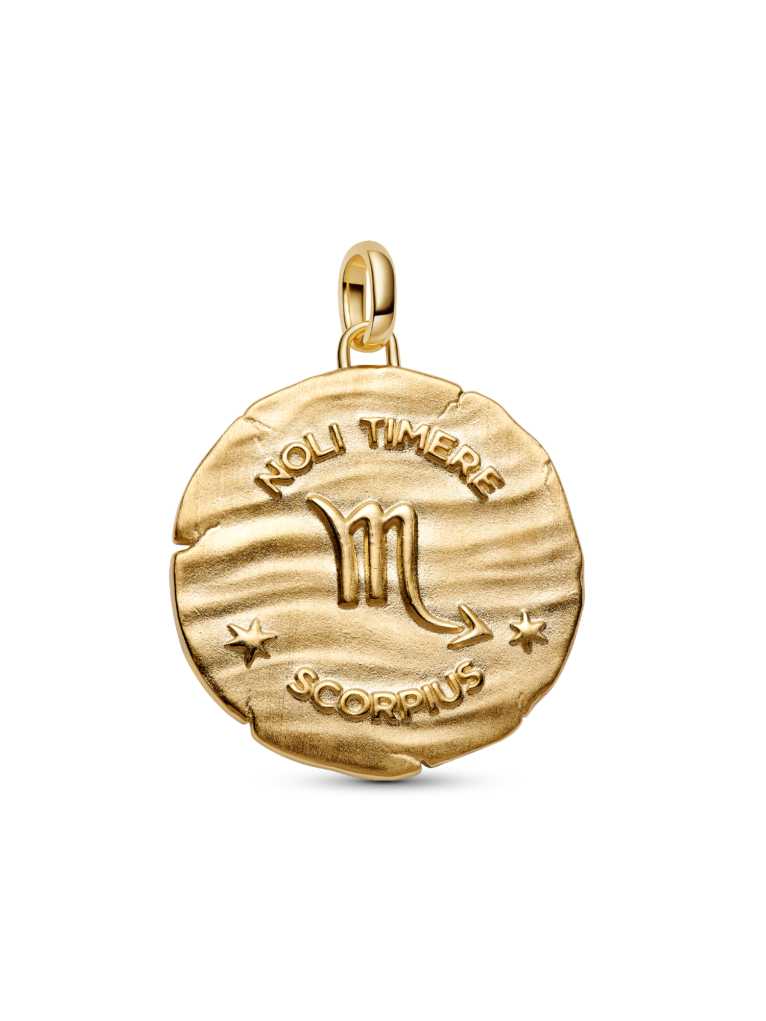 Scorpio Zodiac Oversized Medallion Charm