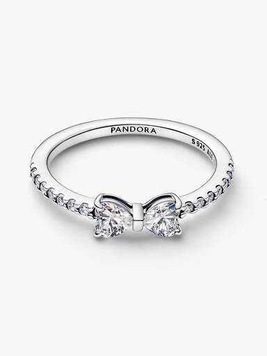 Sparkling Bow Ring