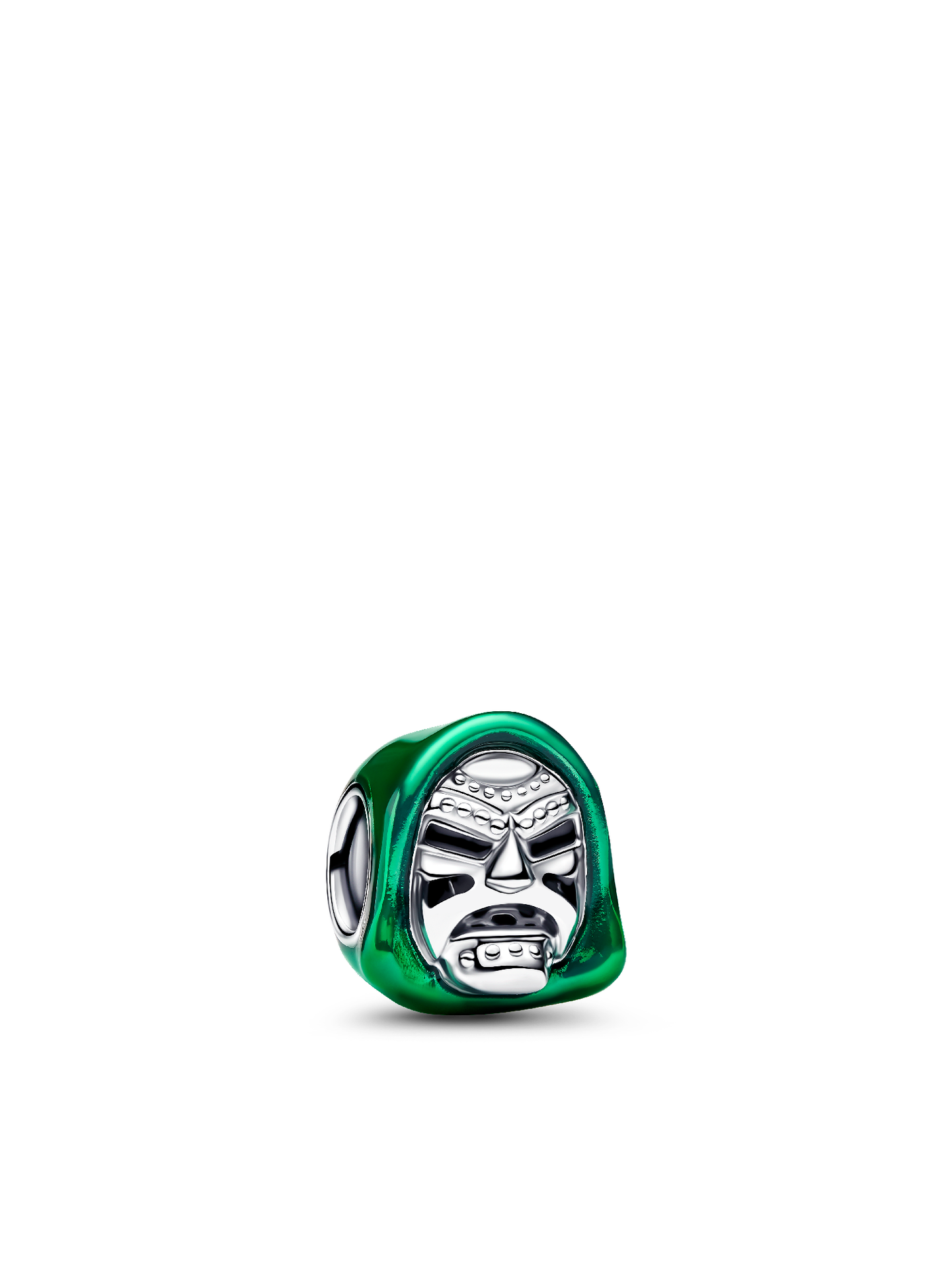 Шарм Pandora Disney Marvel Doctor Doom Mask Charm, цвет: Серебро — фото 1