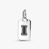 Letter I Rectangle Pendant Letter I Rectangle Pendant