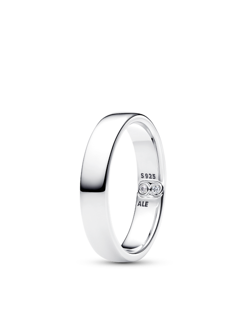 Женские украшения Pandora Engravable Classic Band Ring, Sterling silver, цвет: Серебро