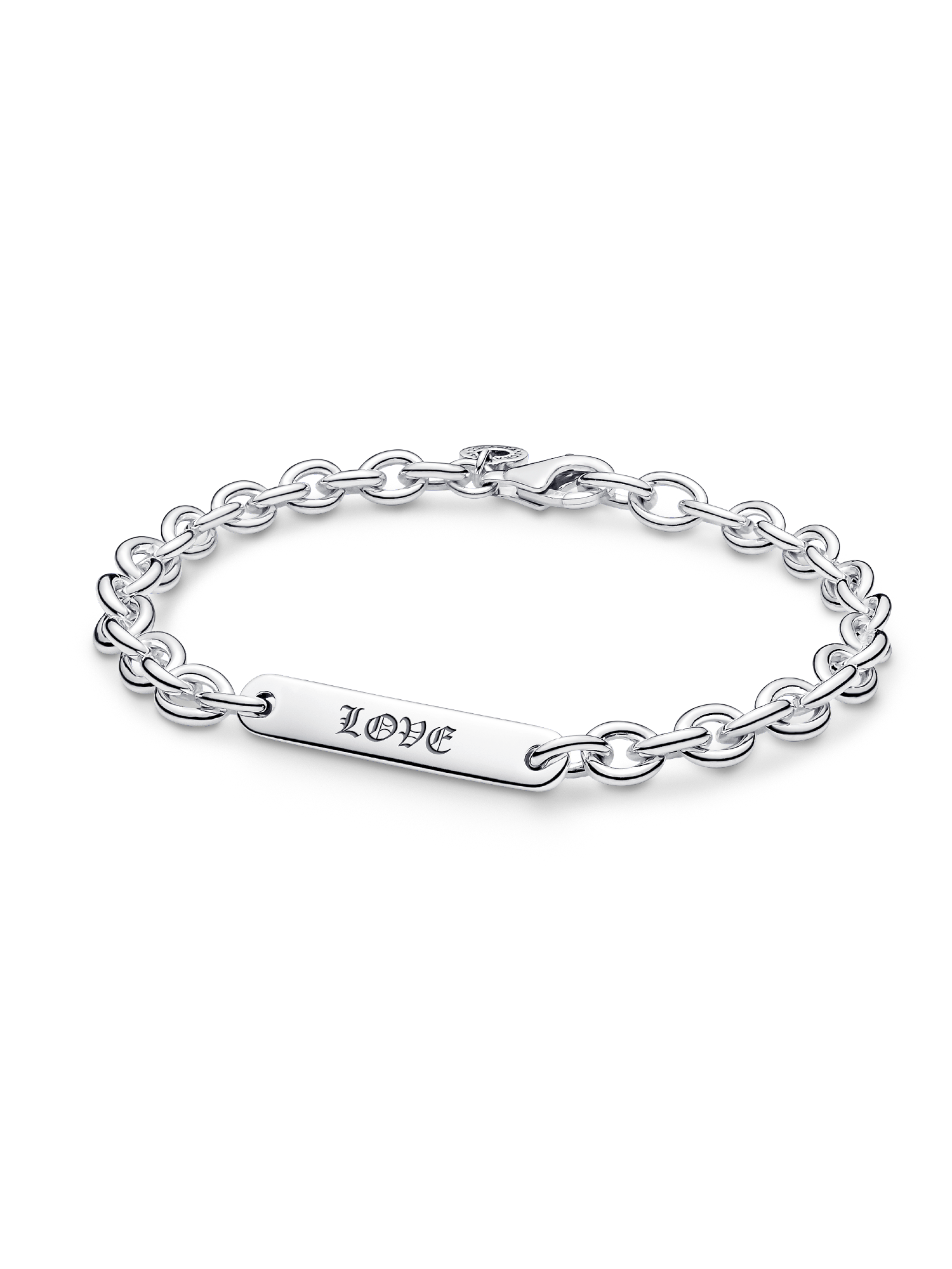 Engravable Bar Link Bracelet