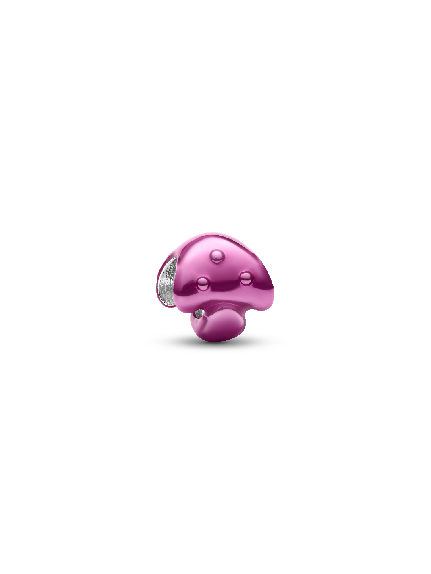 Pink Mushroom Mini Charm