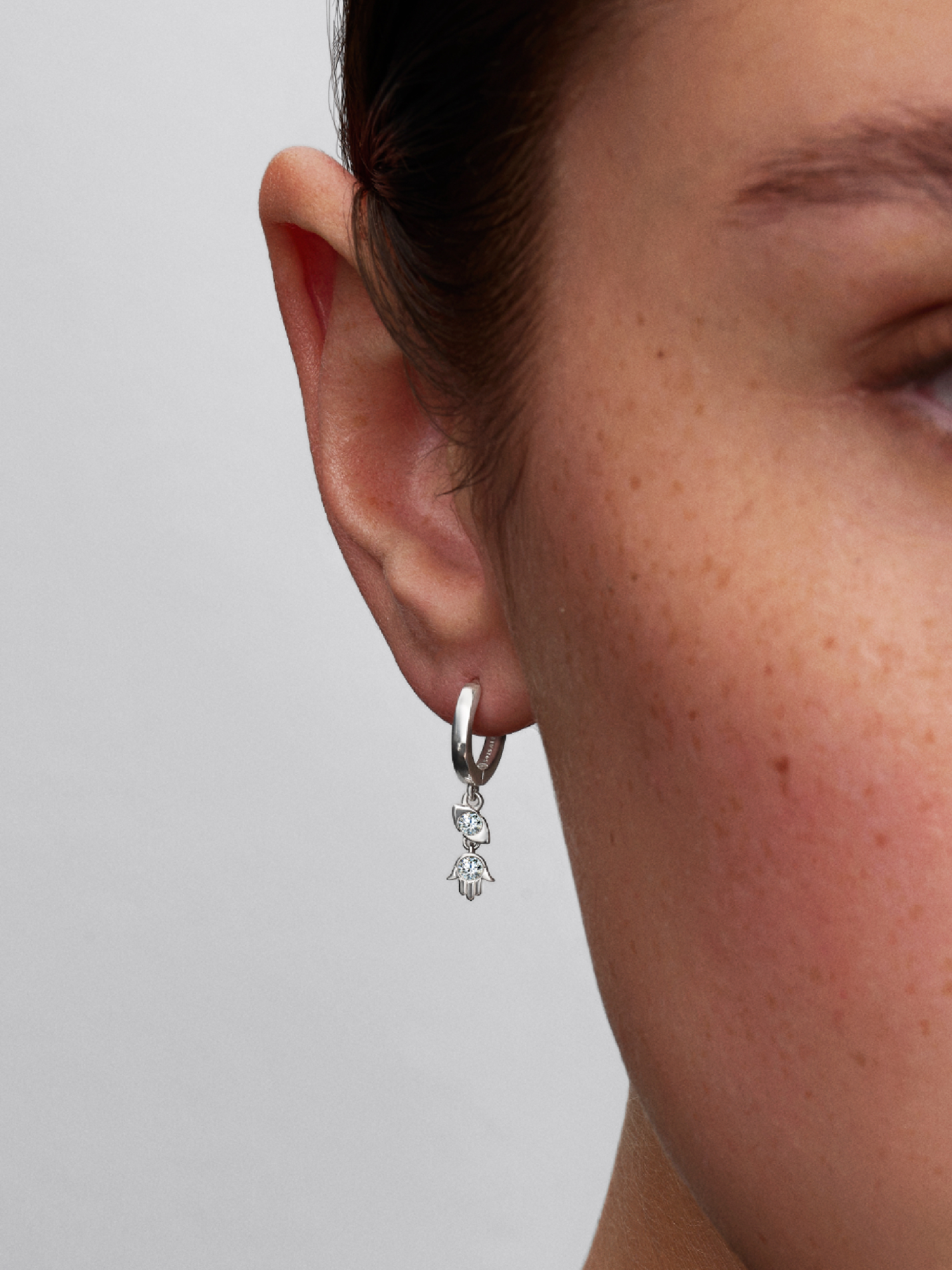 【専用】アイビー様PANDORAマトリョーシカ&anchor チャーム2点セット Pandora Talisman Sterling Silver Lab-Grown Diamond Evil Eye
