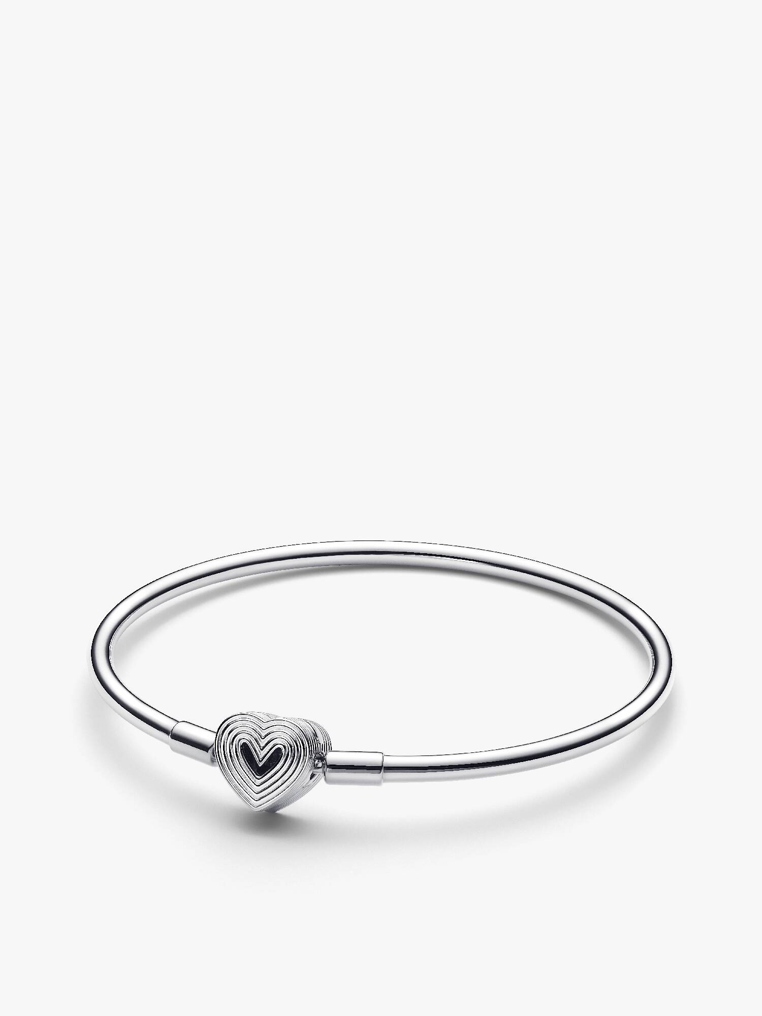 FINAL SALE - Radiating Heart Clasp Bangle