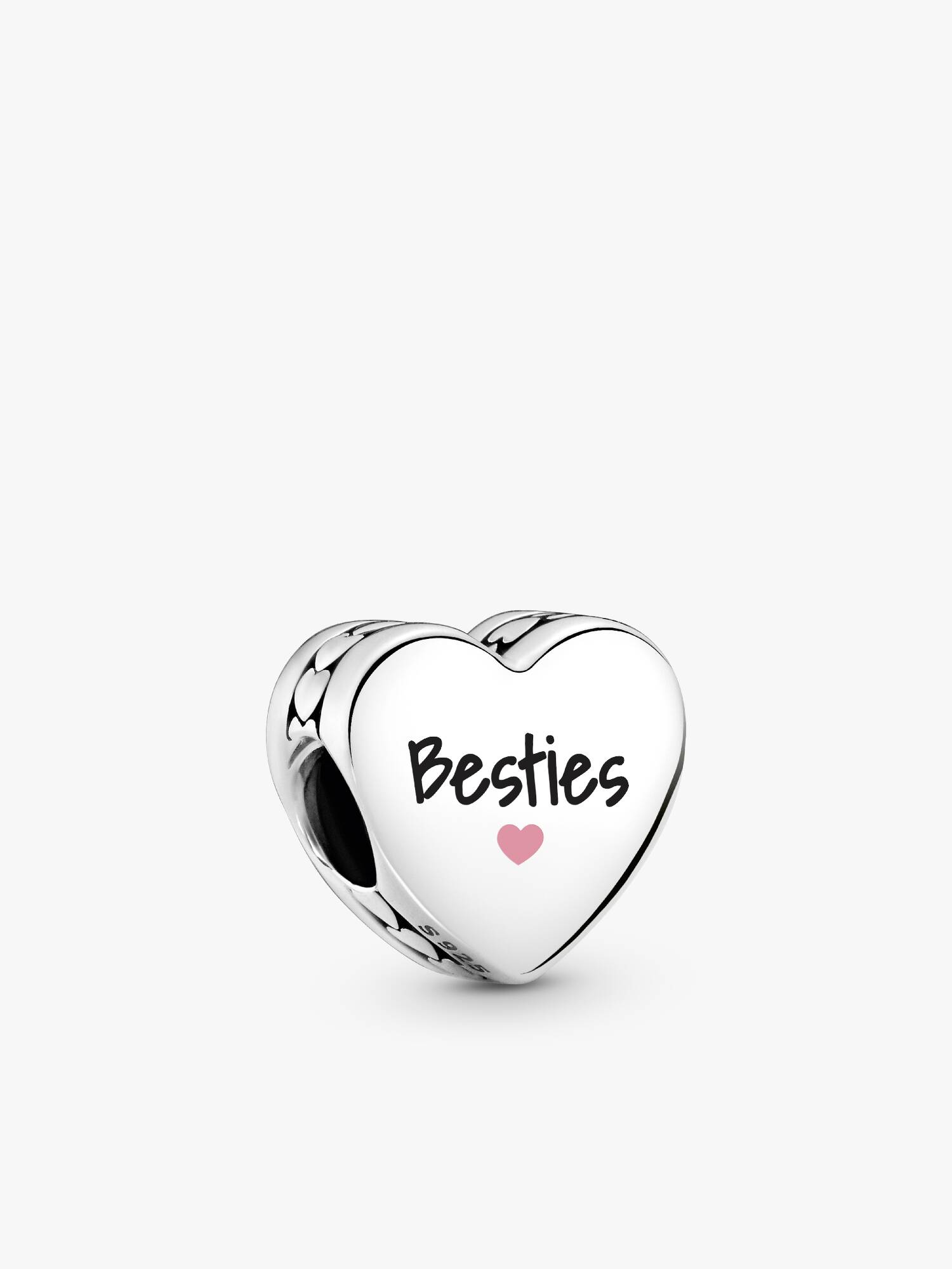 Besties Heart Charm