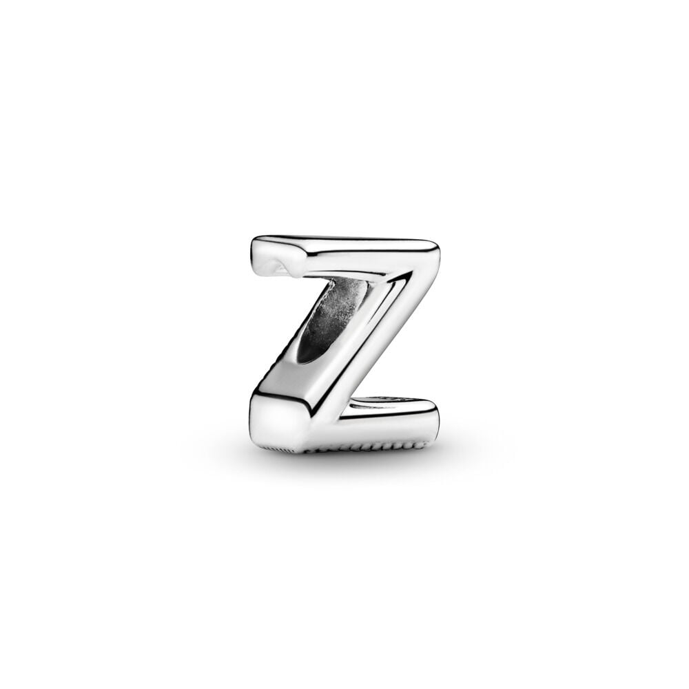 Letter Z Alphabet Charm | Sterling silver | Pandora US