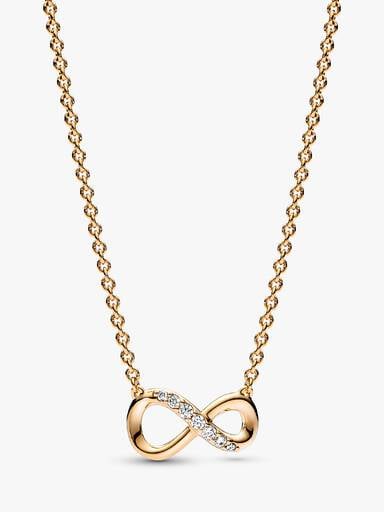 Sparkling Infinity Collier Necklace