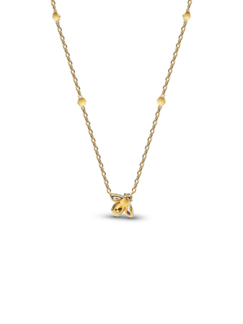 Honey Bee Pendant Necklace