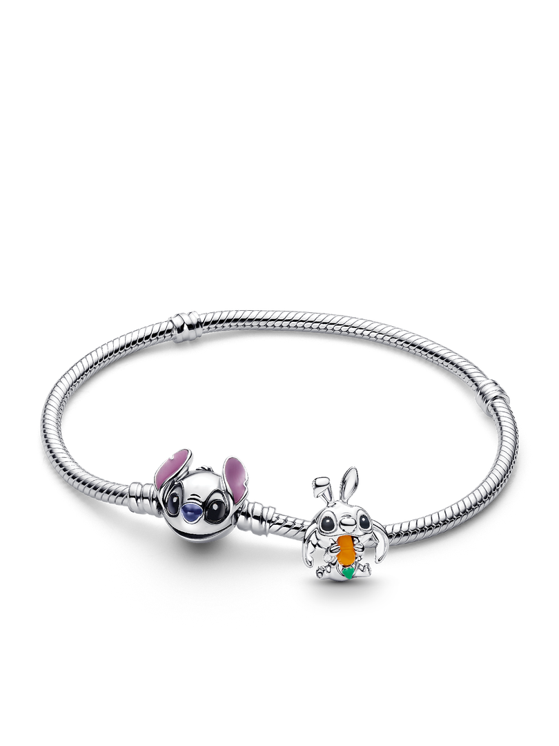 Disney Stitch Easter Bunny Charm Bracelet