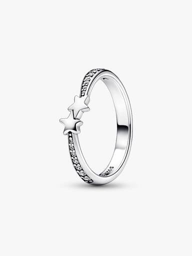 Shooting Stars Sparkling Ring