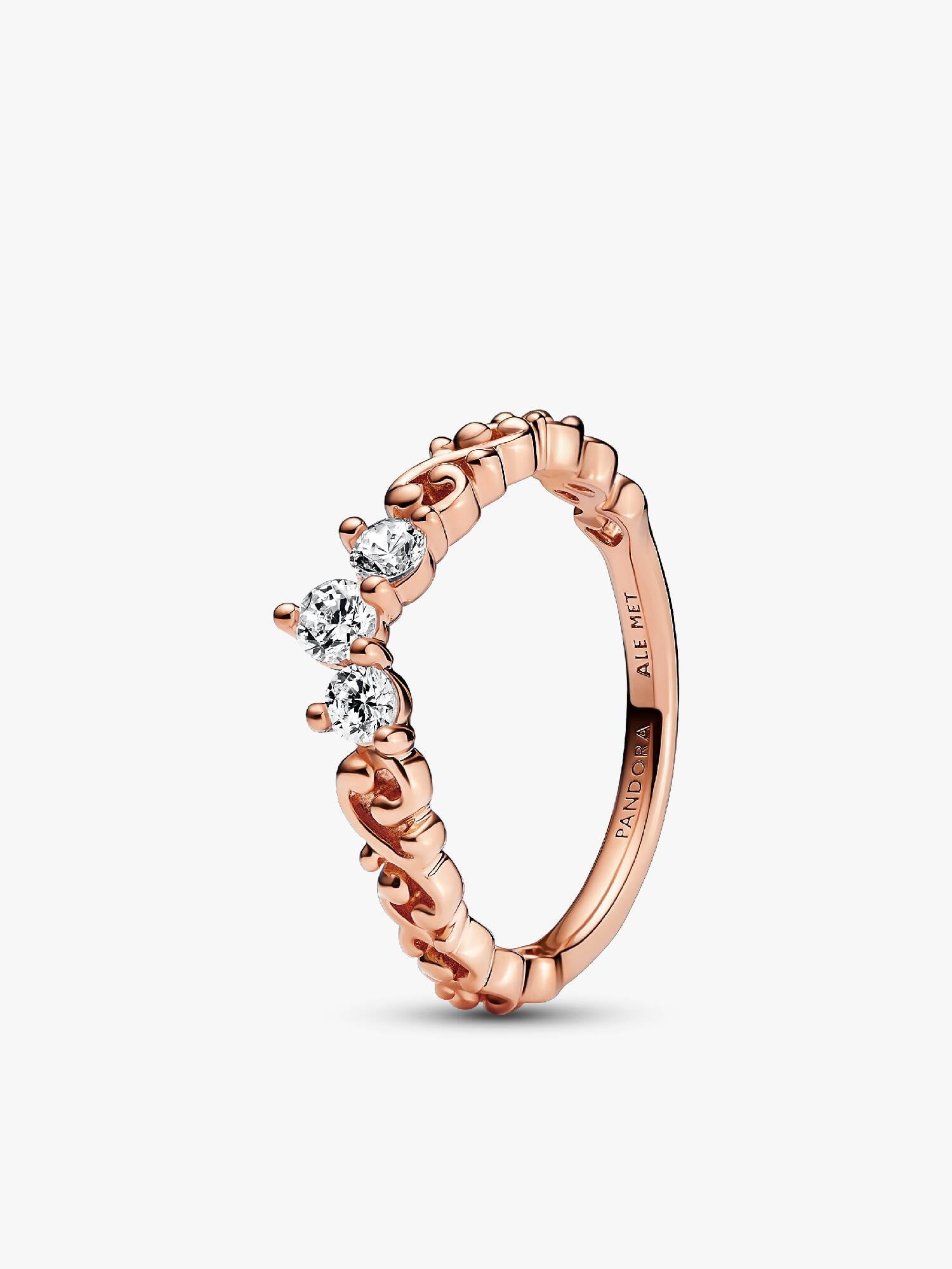 FINAL SALE - Regal Swirl Tiara Ring