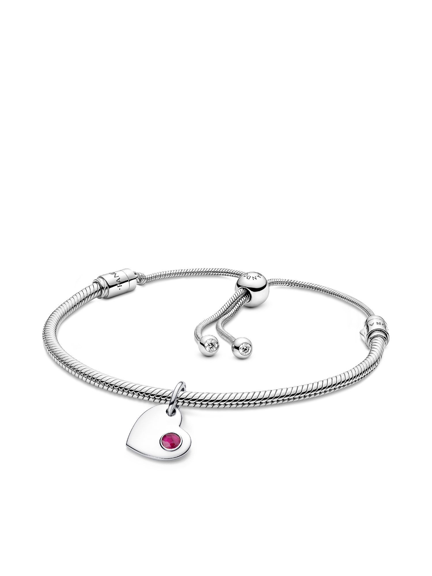 July Engravable Dangle Charm Bracelet Set | Pandora US