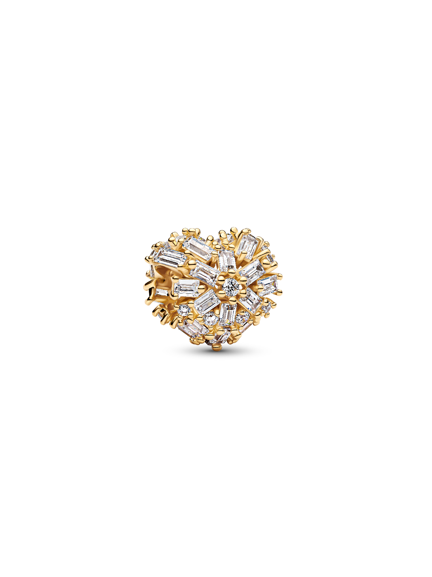 Sparkling Heart Charm