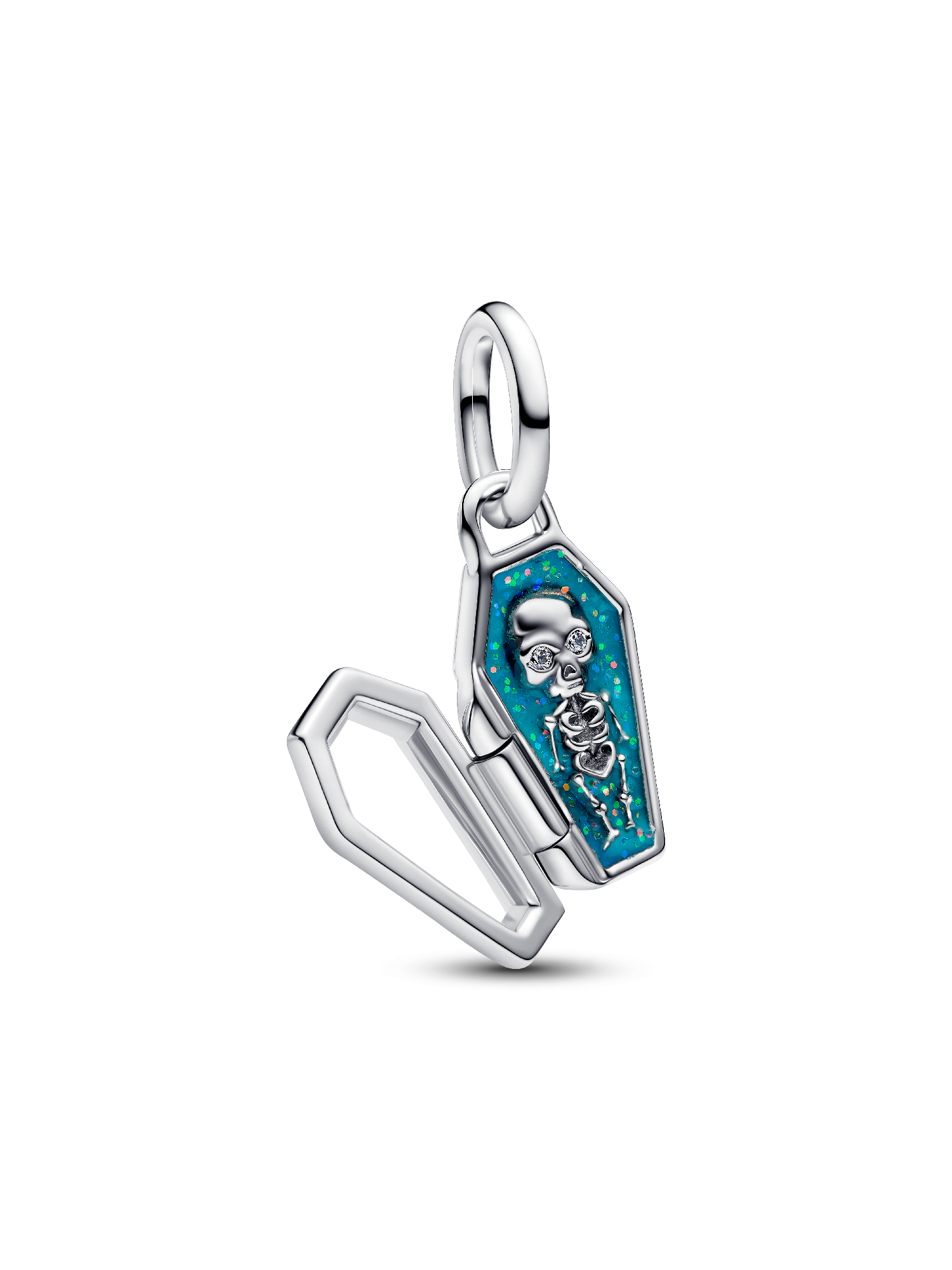 Openable Glow-in-the-dark Coffin Charm
