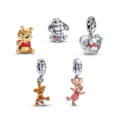 Winnie the Pooh Charm Collection Set