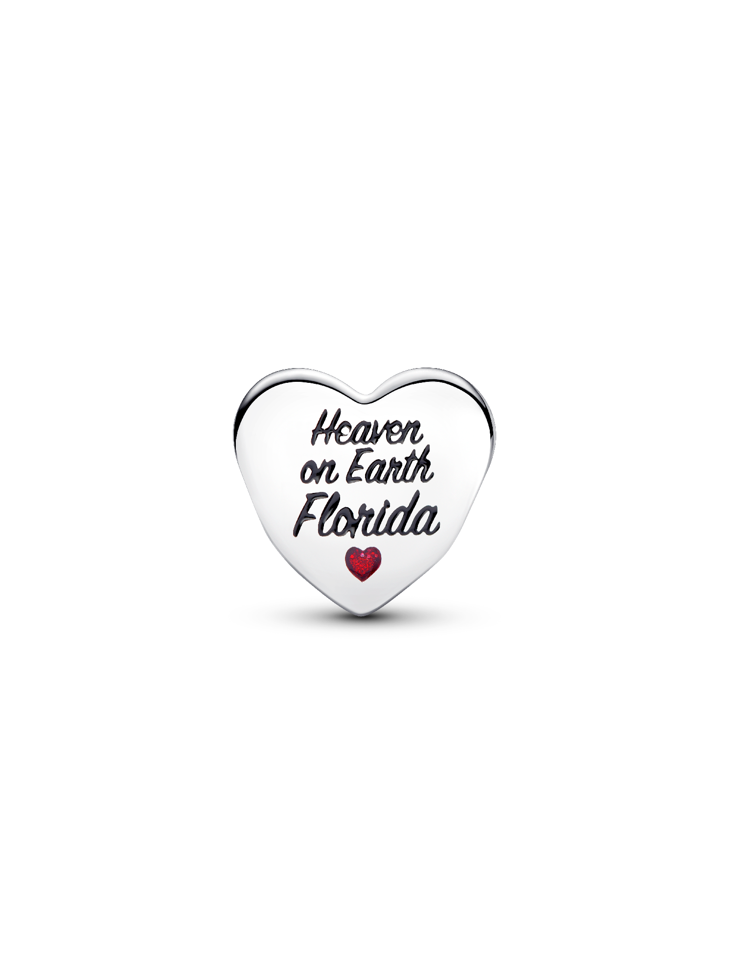 Florida Heart Charm