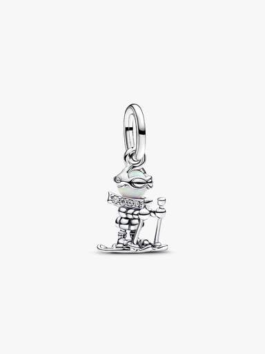 Skier Dangle Charm