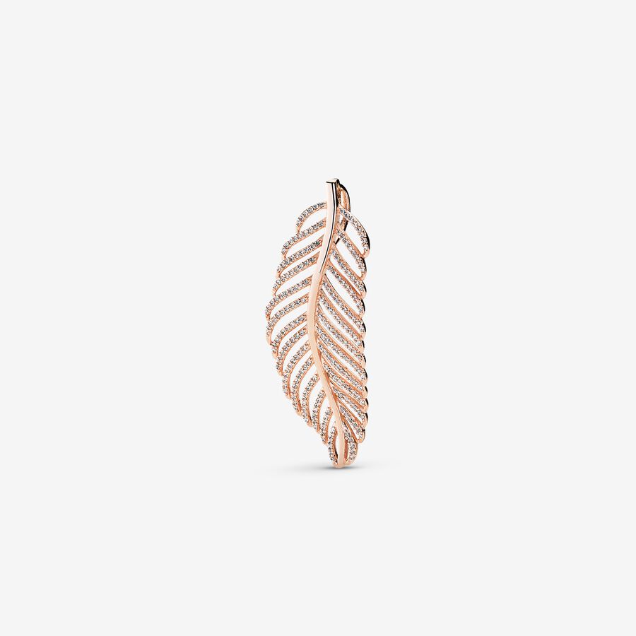 FINAL SALE - Light As A Feather Pendant, PANDORA Rose™ & CZ image number 0