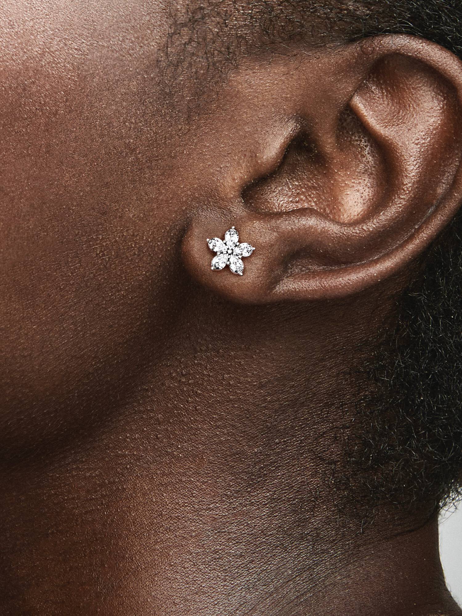 FINAL SALE - Sparkling Snowflake Stud Earrings