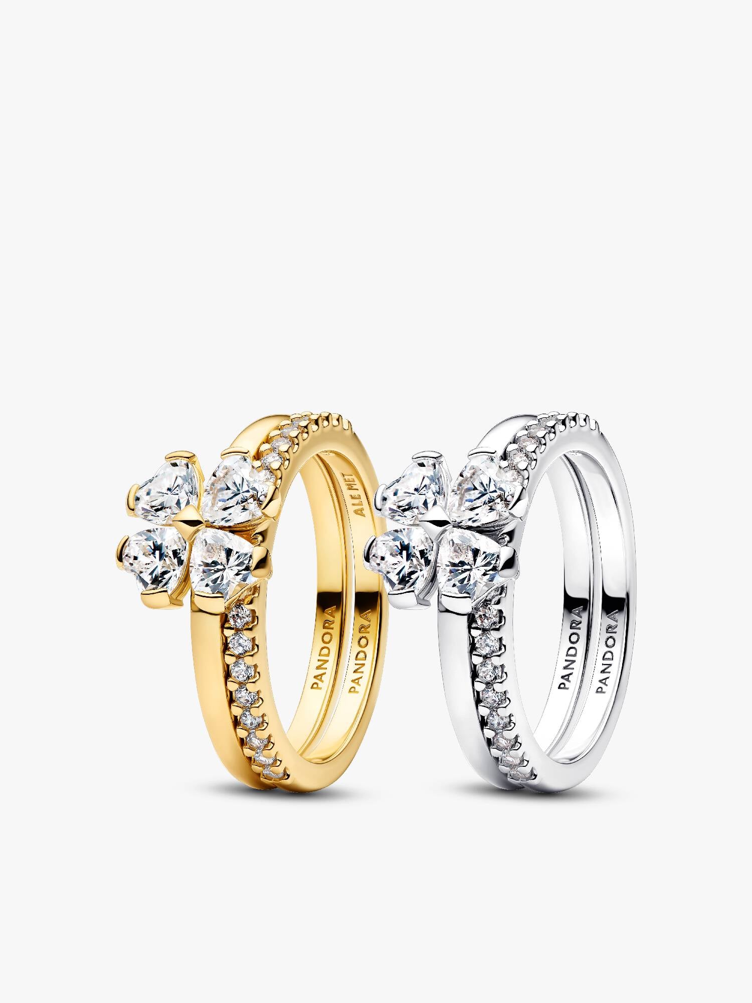 Four Leaf Clover Friendship Rings