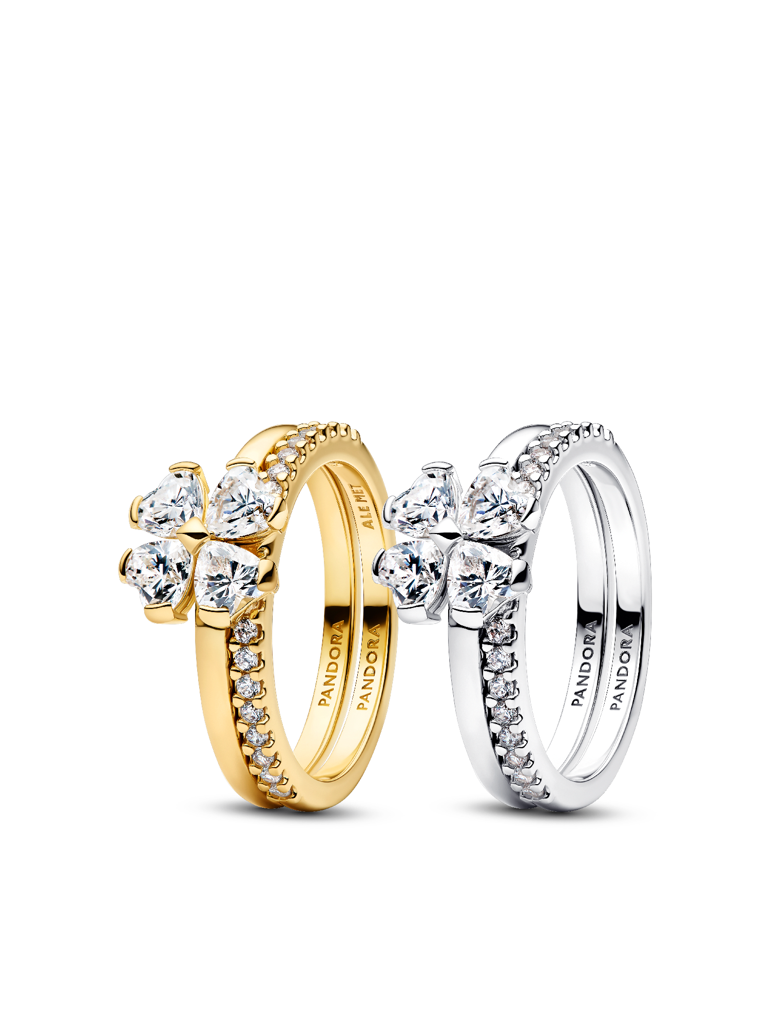Four Leaf Clover Friendship Rings