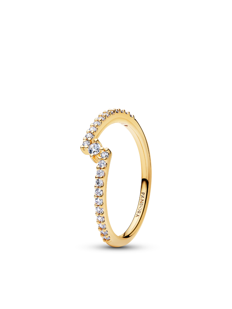 Split Solitaire Pavé Ring Stack