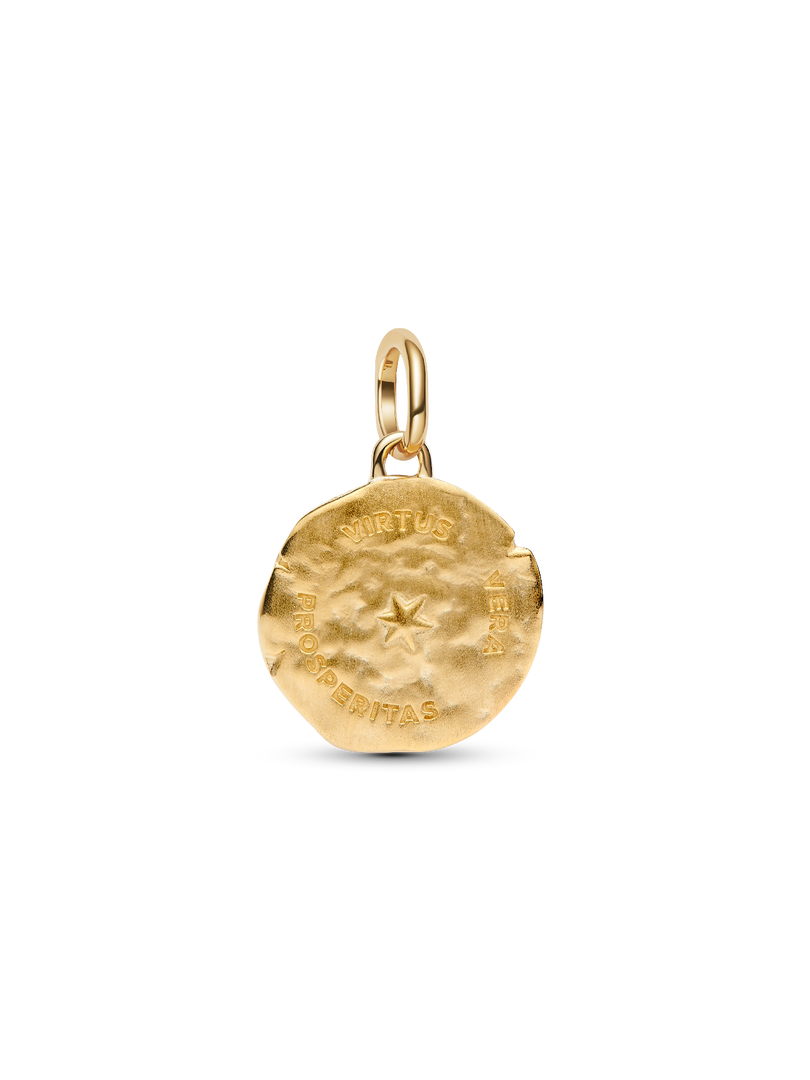 Wheat Medallion Charm