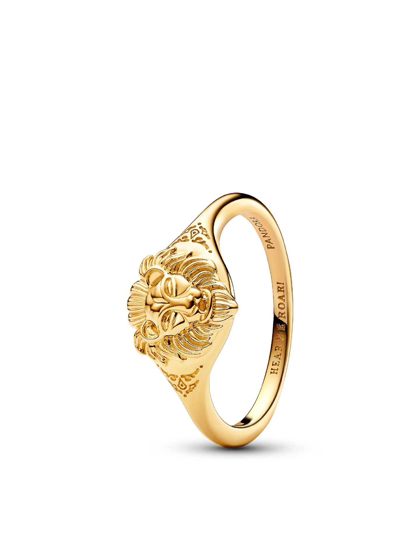 Женское кольцо Pandora Game of Thrones Lannister Lion, цвет: Позолоченный