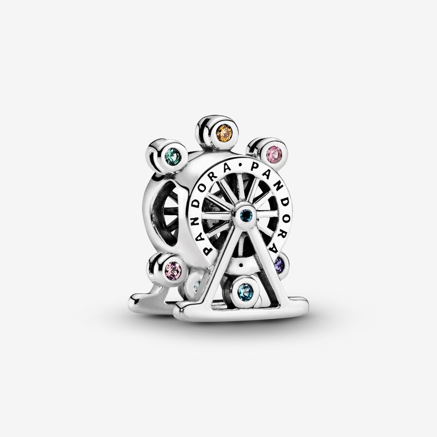 FINAL SALE - Colorful Ferris Wheel Charm image number 0