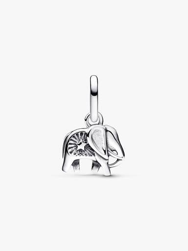 Turquoise-colored Elephant Mini Dangle Charm