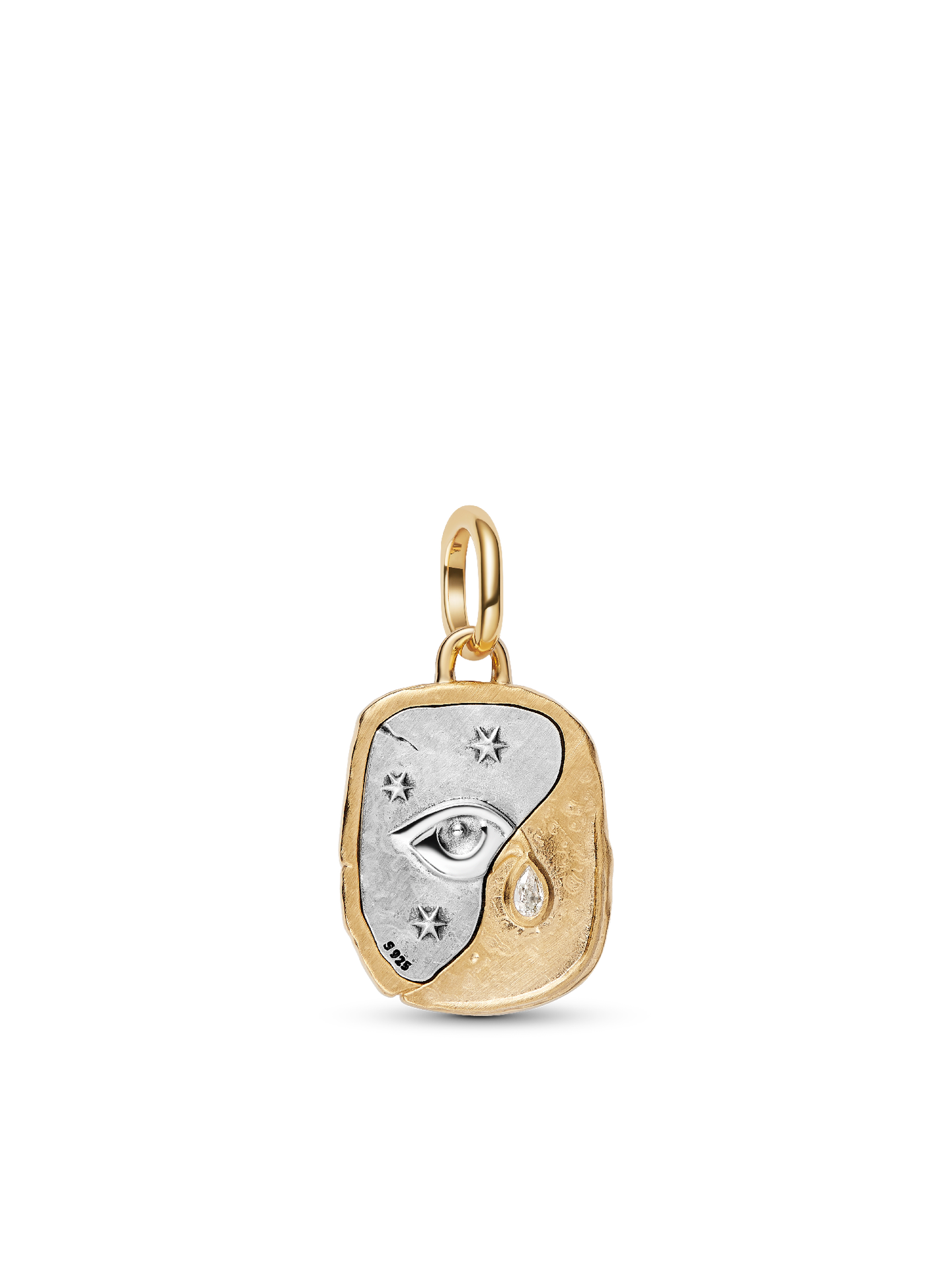 Женский шарм Pandora Eye Medallion Charm, цвет: Двухцветный — фото 1