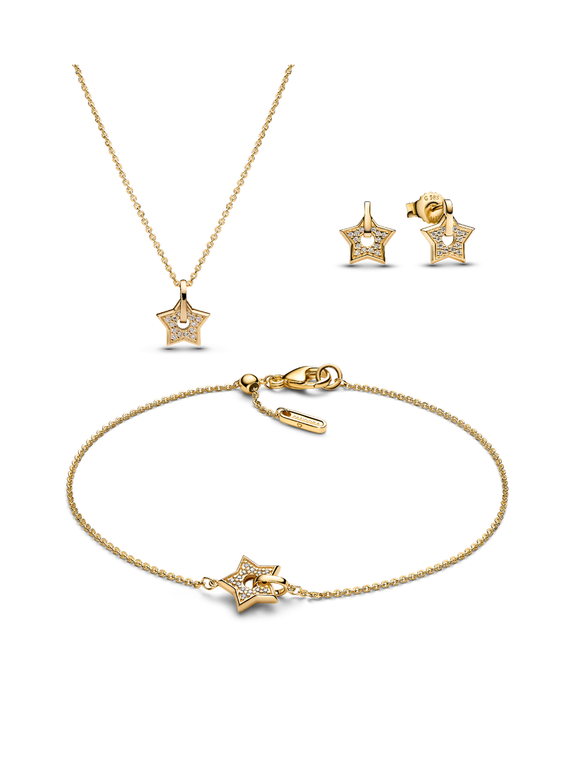 Lab-Grown Diamond Starry Jewelry Set