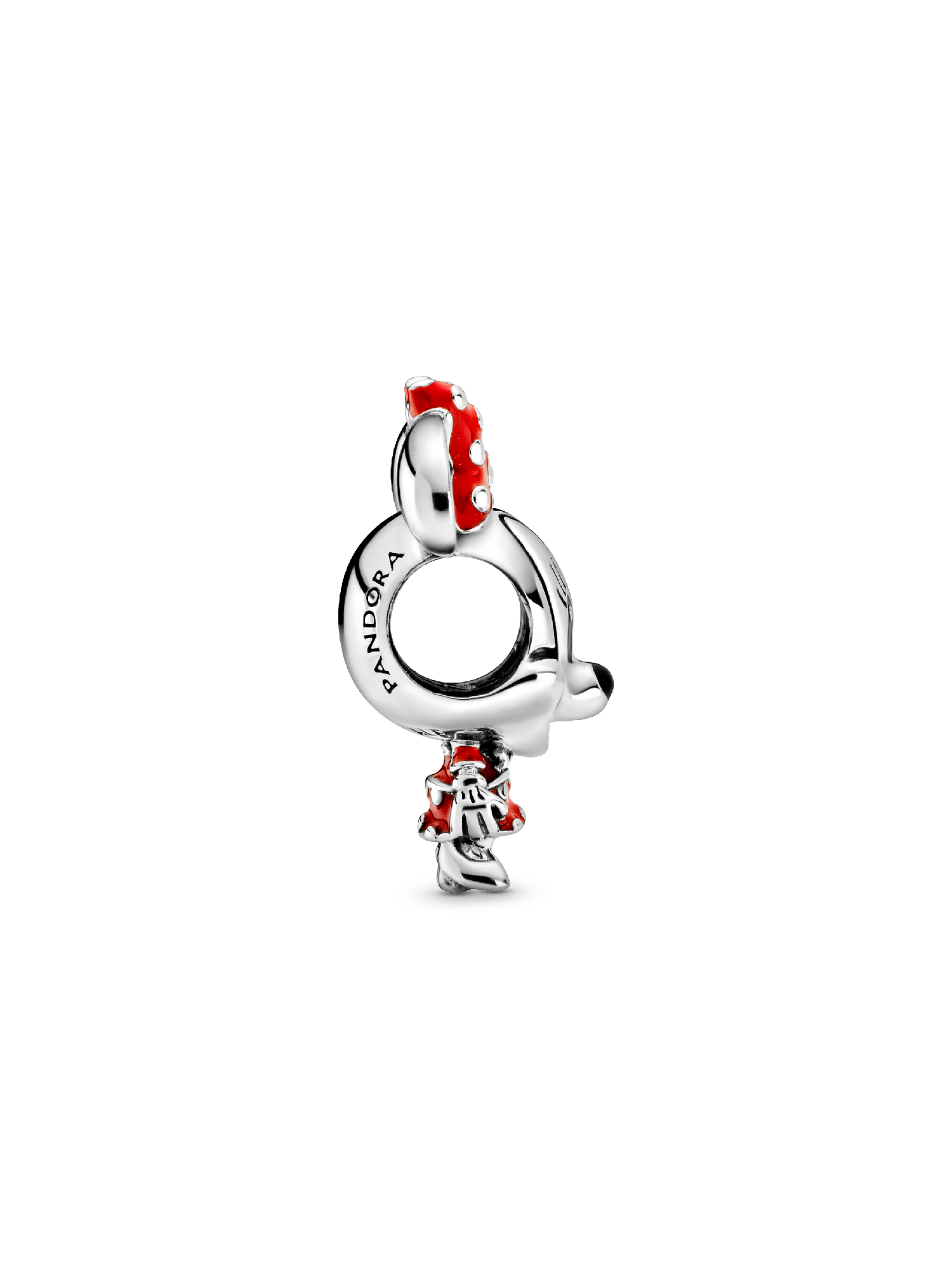 Disney Minnie Mouse Dotted Dress & Bow Charm