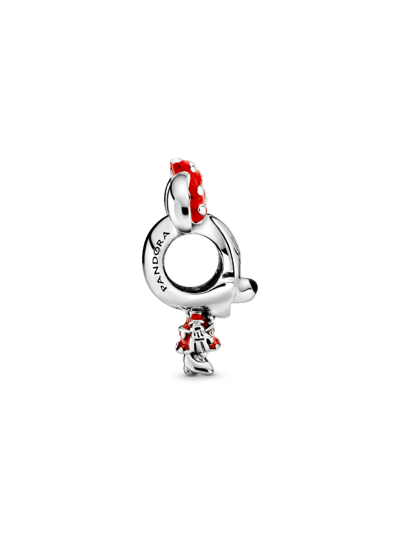 Disney Minnie Mouse Dotted Dress & Bow Charm