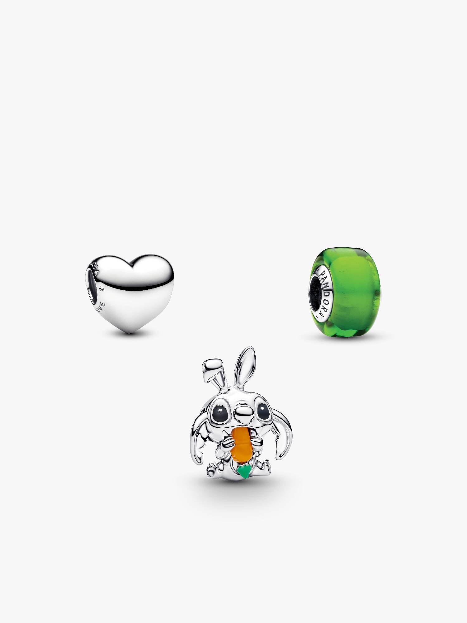Disney Spring Stitch Charm Trio