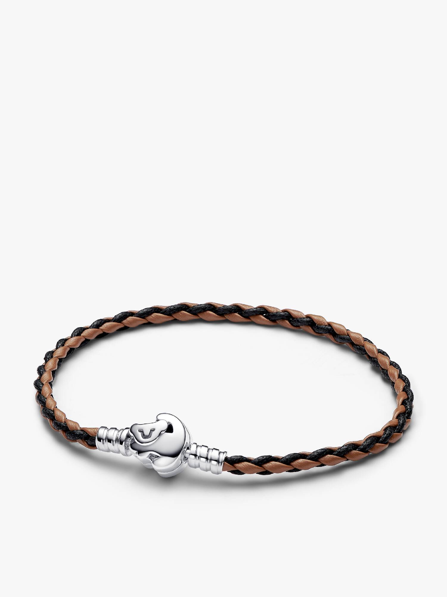 Disney The Lion King Clasp Pandora Moments Braided Leather Bracelet