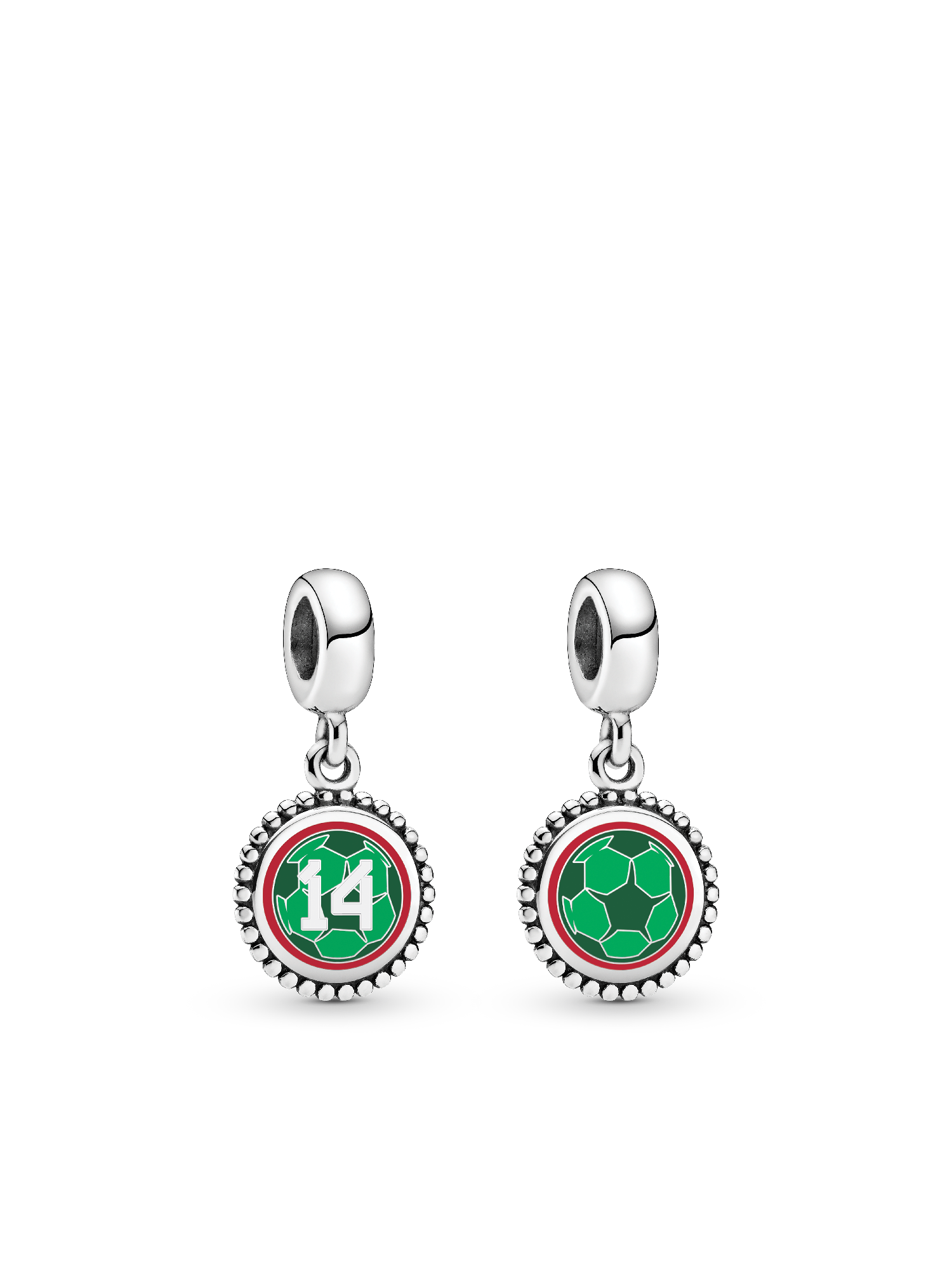Mexico Soccer Charm Duo