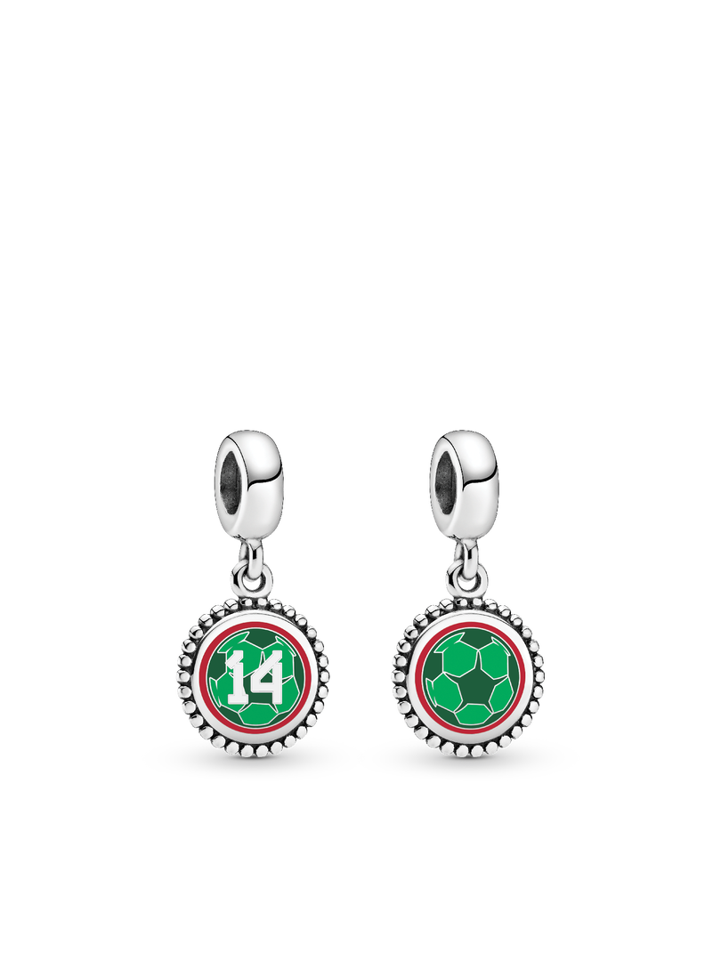 Mexico Soccer Charm Duo