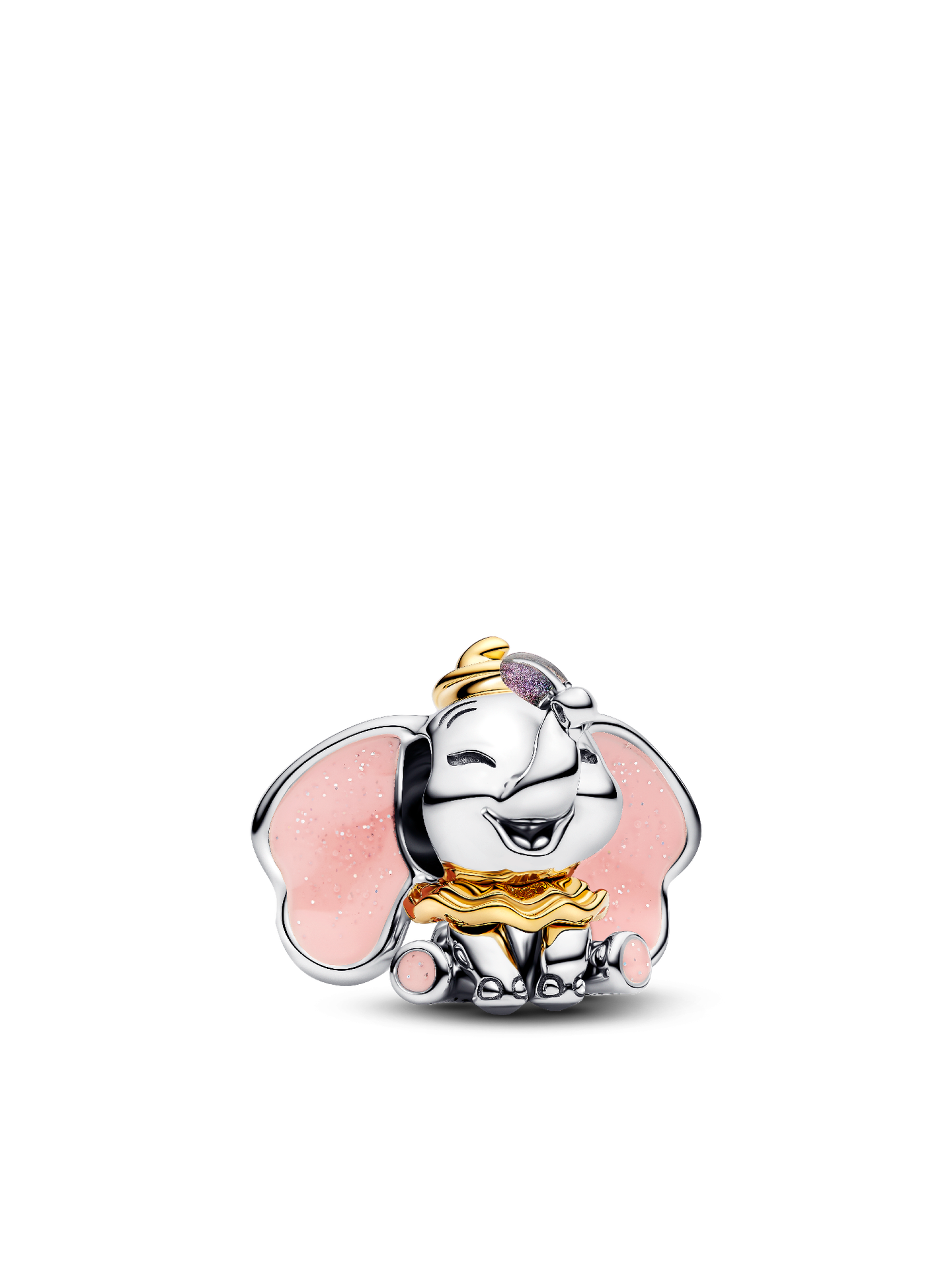Женский шарм Pandora Disney Dumbo Charm, цвет: Двухцветный — фото 1