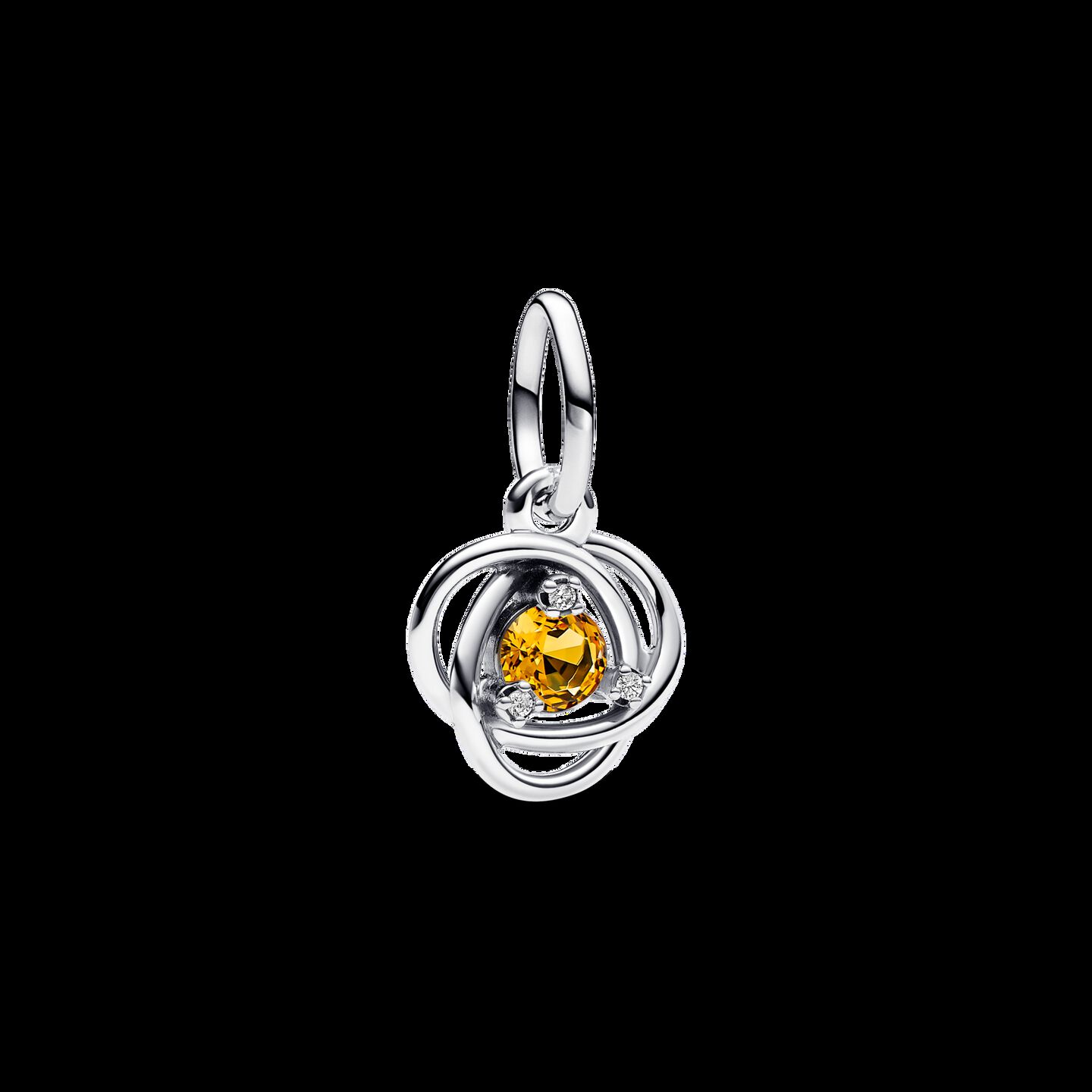 Шарм Pandora Honey Eternity Circle Dangle Charm, цвет: Серебро — фото 2