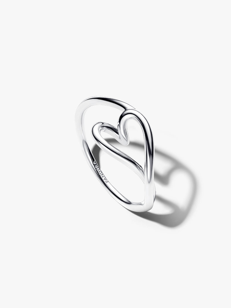Organically Shaped Heart Small Ring
