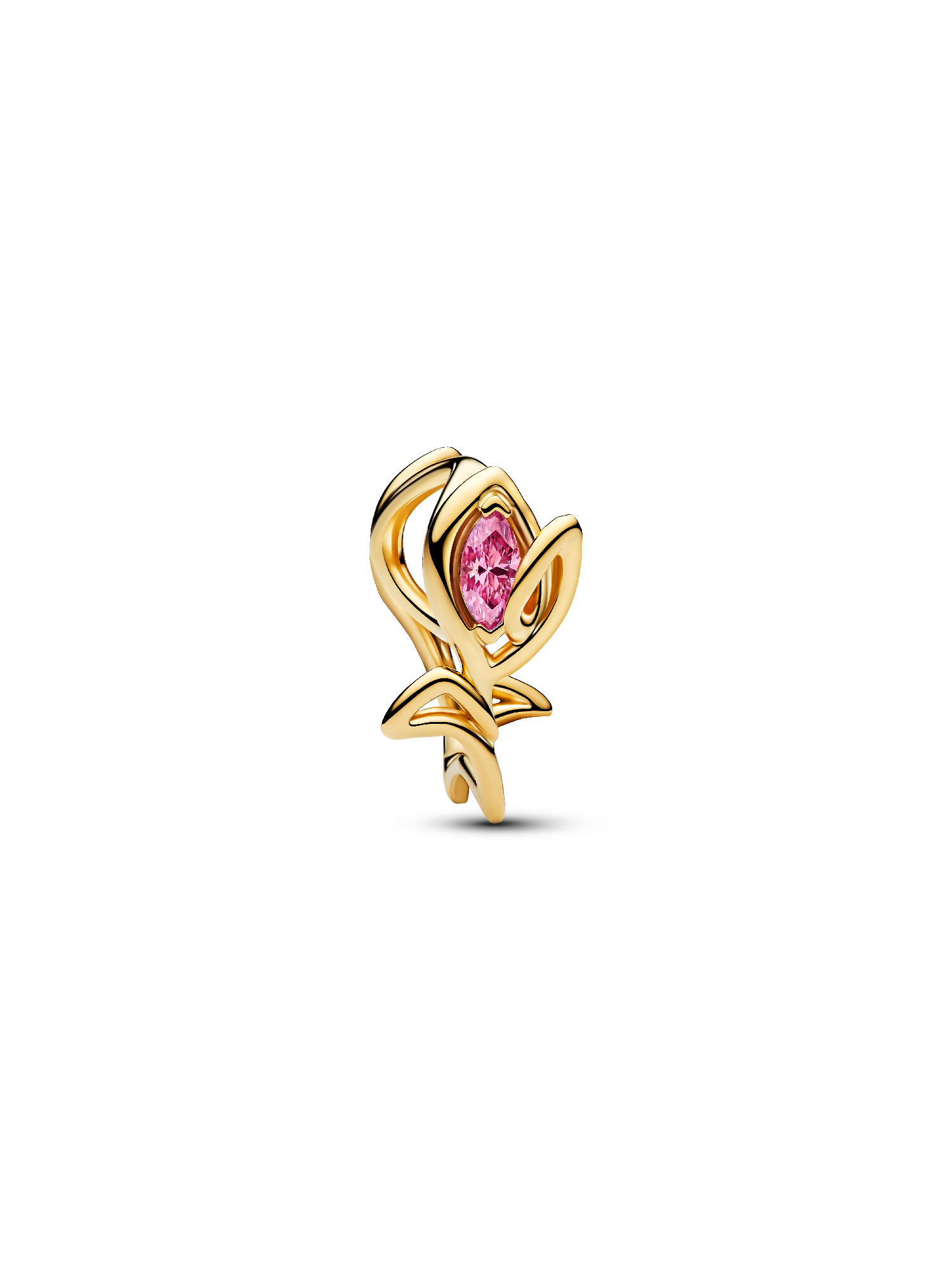 Tulip Openwork Charm | Pendant | Gold plated | Pandora US