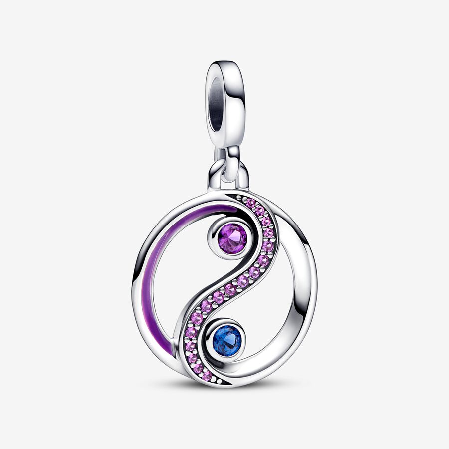 FINAL SALE - Pandora ME Balance Yin & Yang Medallion Charm image number 0