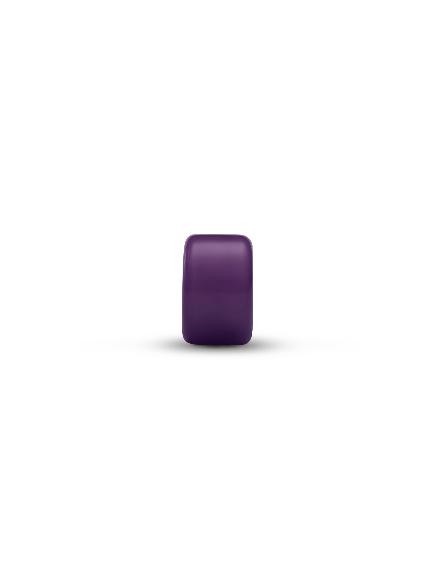 Purple Murano Glass Mini Charm